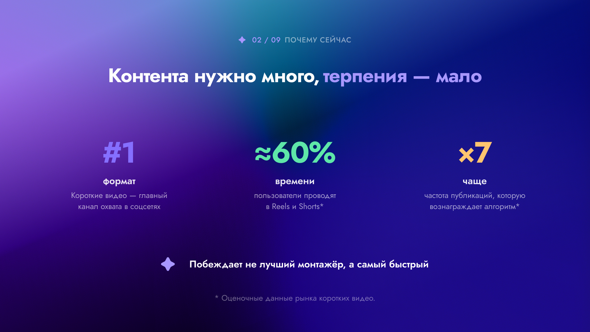 Fast Reel — слайд 3